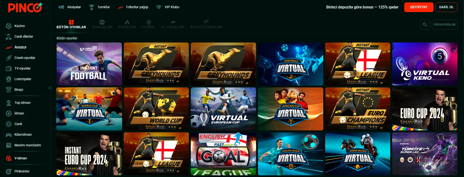 Pinco apk yükləmə təlimatı